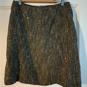 Escada Designer Worn Once Sequined Skiirt